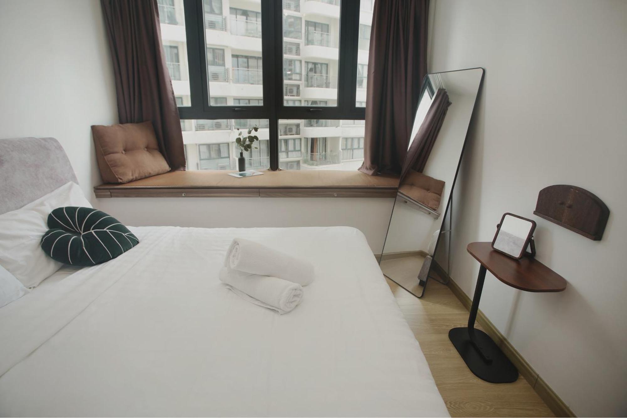 Danga Bay - 2br Timber Lounge - Dryer - Netflix Apartemen Johor Bahru